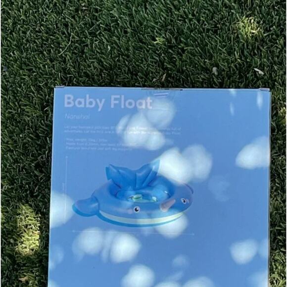 Sunnylife Narwhal Baby Pool Float - NIB - Picture 3 of 5